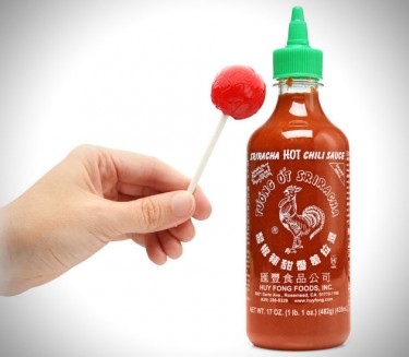 Sriracha Lollipops