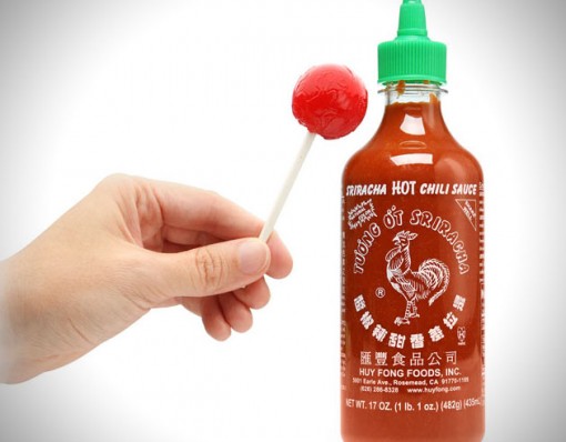 Sriracha Lollipops