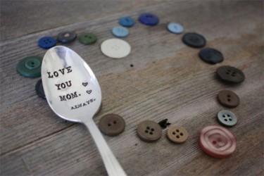 “Love You Mom Always” Mothers Spoon