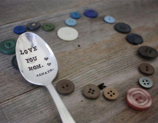 “Love You Mom Always” Mothers Spoon